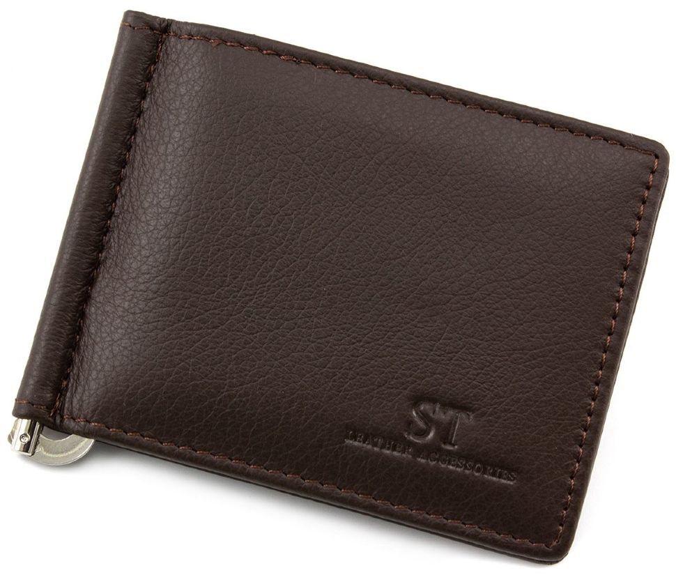 

Зажим для денег ST Leather 453 Coffee