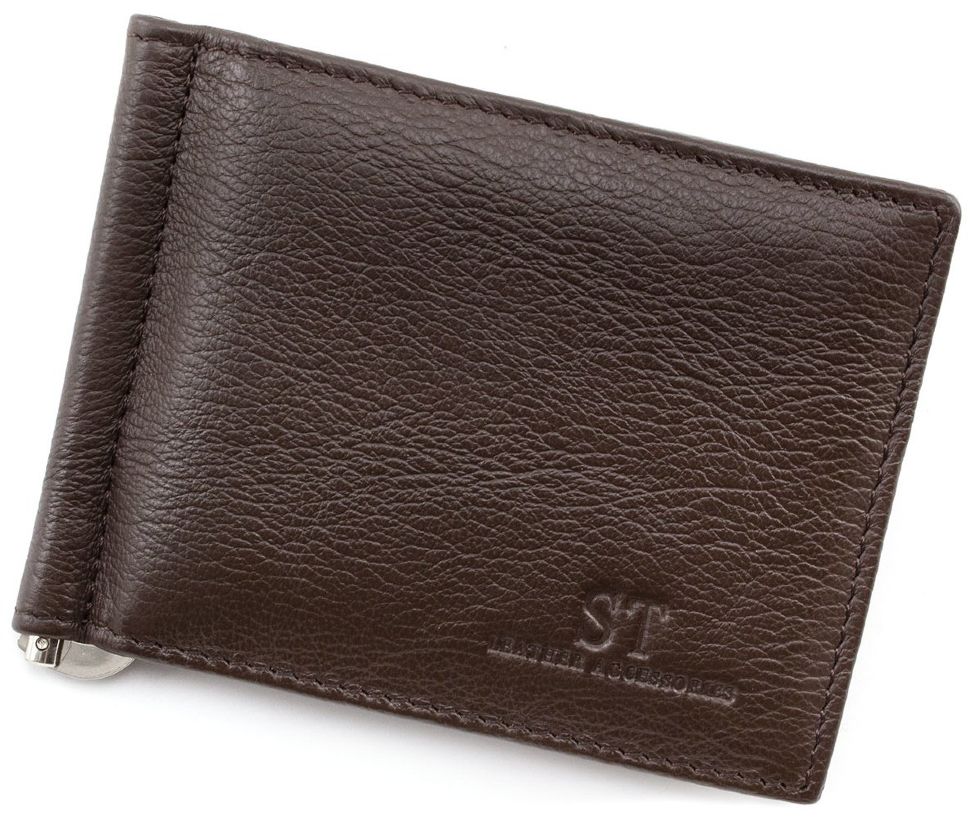 

Зажим для денег ST Leather MSZ-1 Coffee