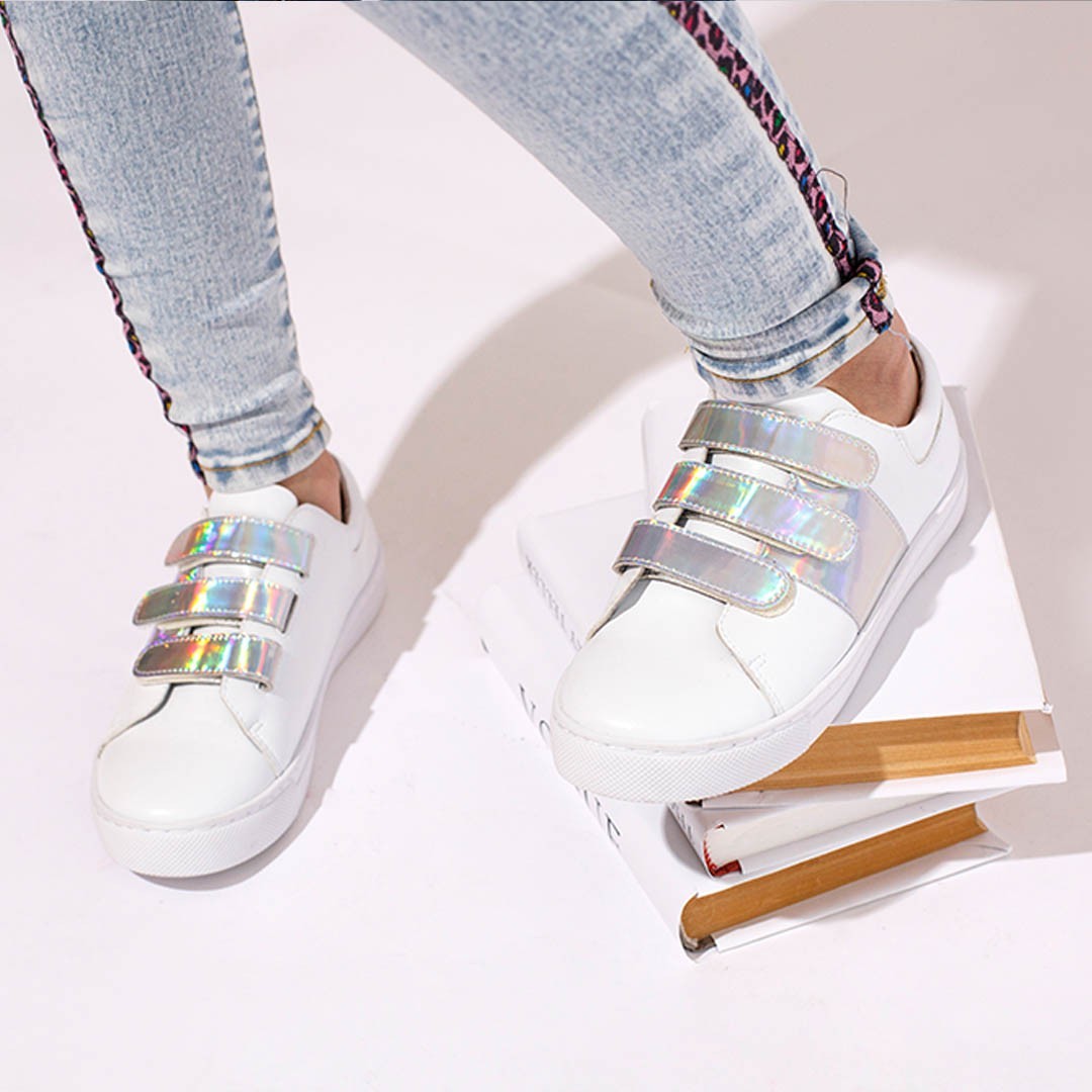 

Кеды EVIE shoes Saba 33 White Mirror (122-13K 33)