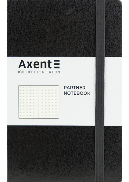 

Блокнот Partner точка, твердая обложка, чёрная 90273