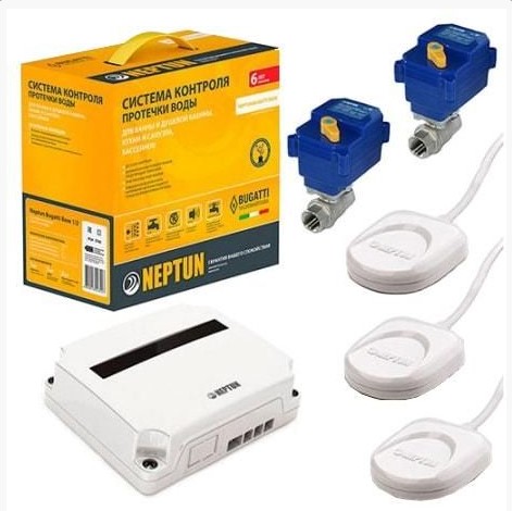 

Система контроля протечки воды NEPTUN Bugatti Base 3/4