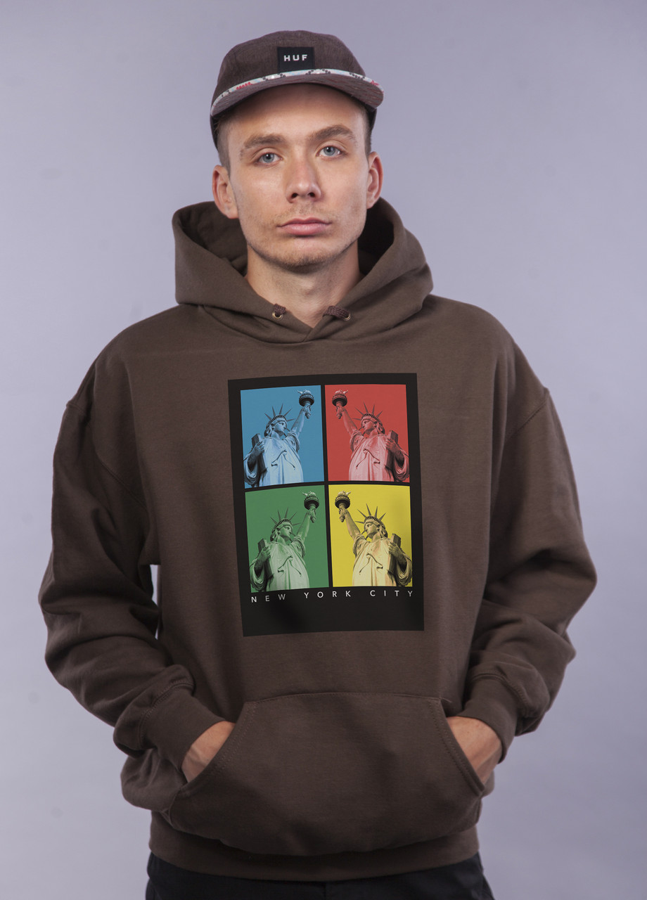 

Толстовка Шоколадная LOYS "NYC pop art" XXL