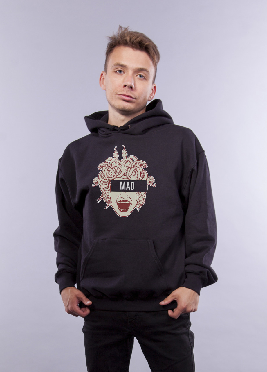 

Толстовка Чёрная LOYS "MAD" XXL