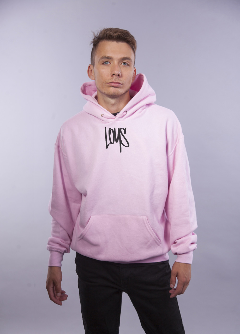 

Толстовка Розовая LOYS "Tegs" XXL