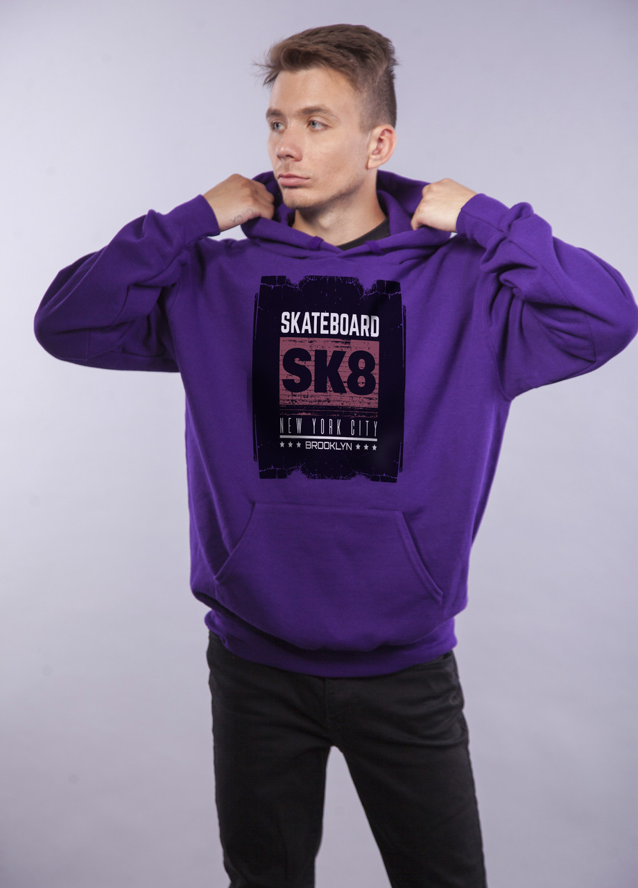 

Толстовка Фиолетовая LOYS "SK8" XXL