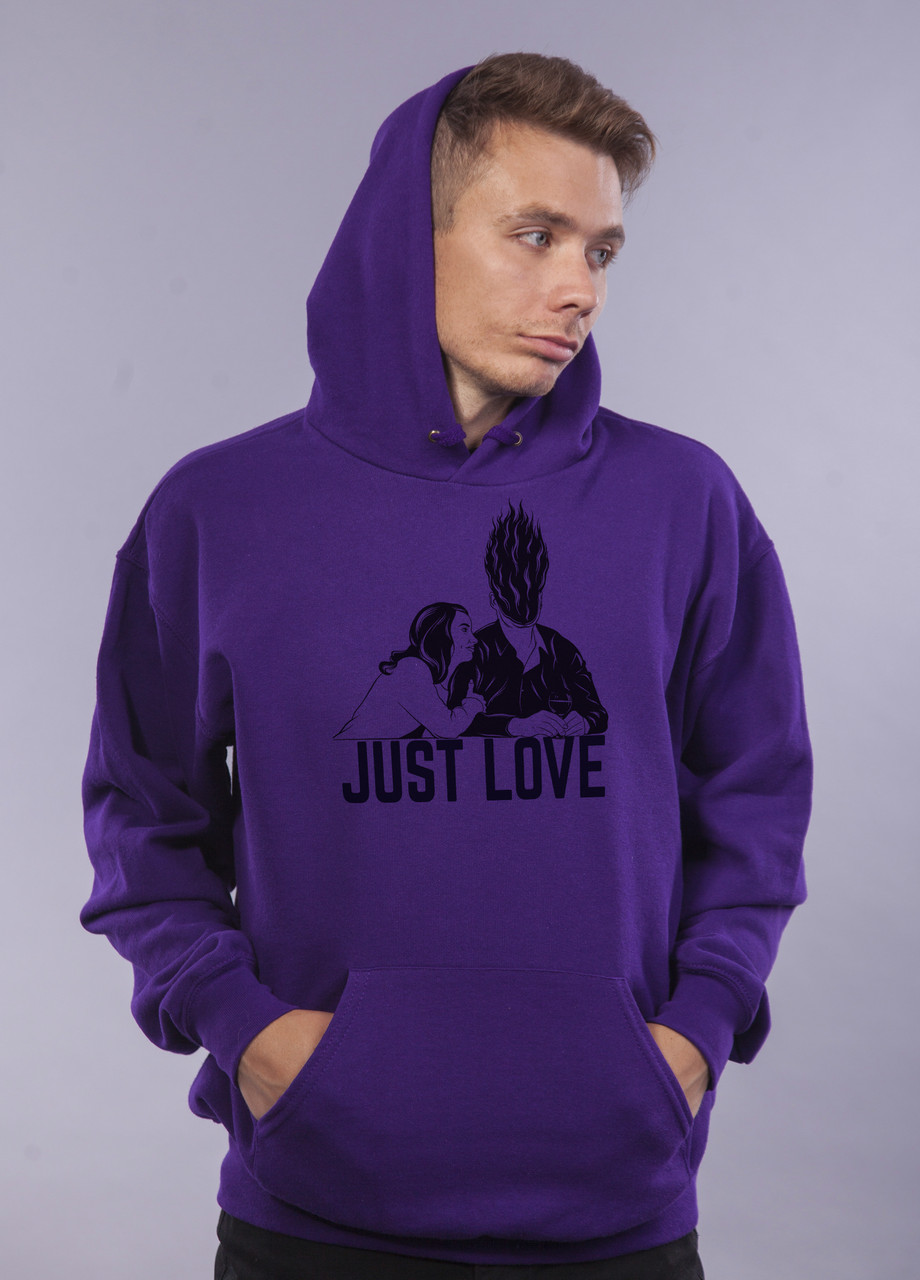 

Толстовка Фиолетовая LOYS "Just Love" XXL