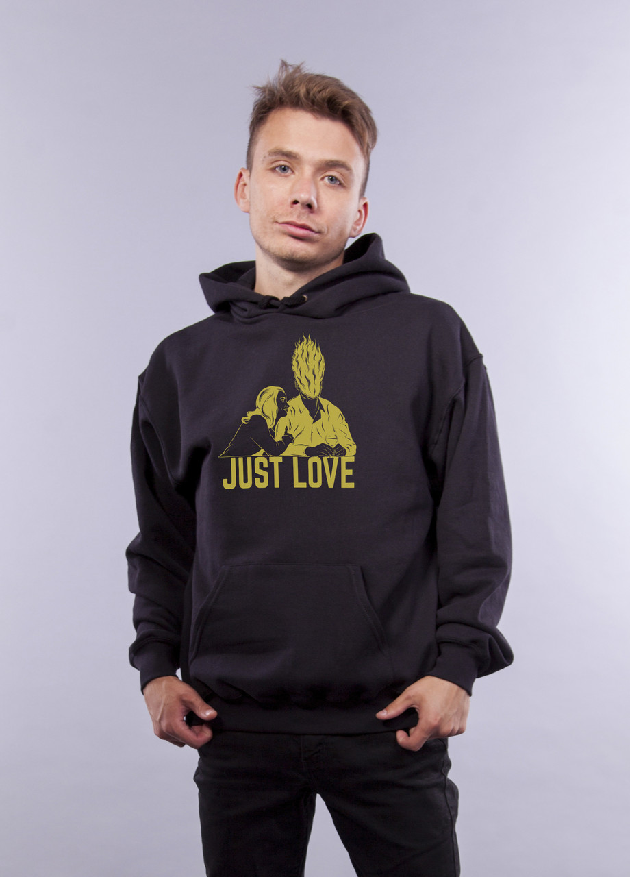 

Толстовка Чёрная LOYS "Just Love" XXL