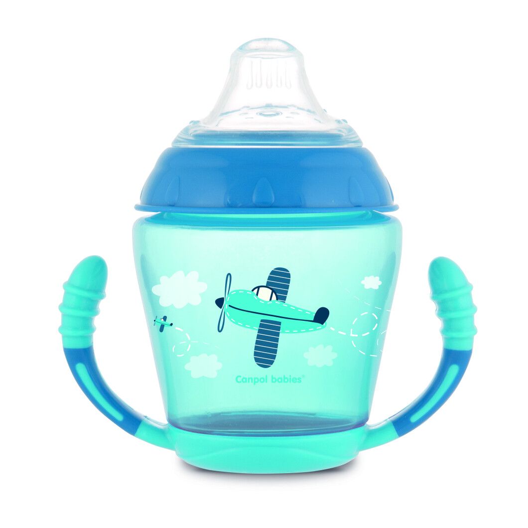 

Кружка непроливайка Canpol Babies блакитна (56/502_blu)