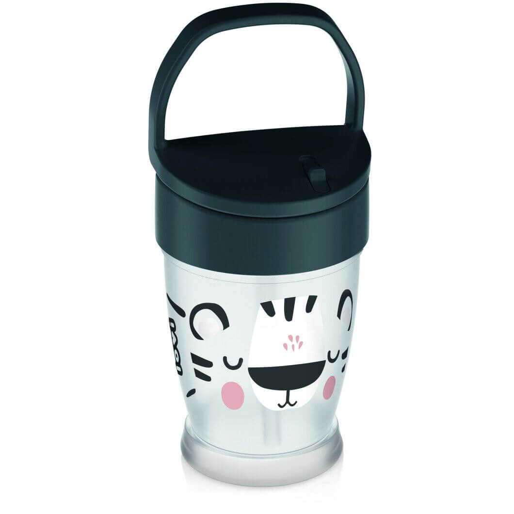 

Кружка непроливайка Lovi Salt Pepper з силіконовою трубочкою 250 мл (35/356)