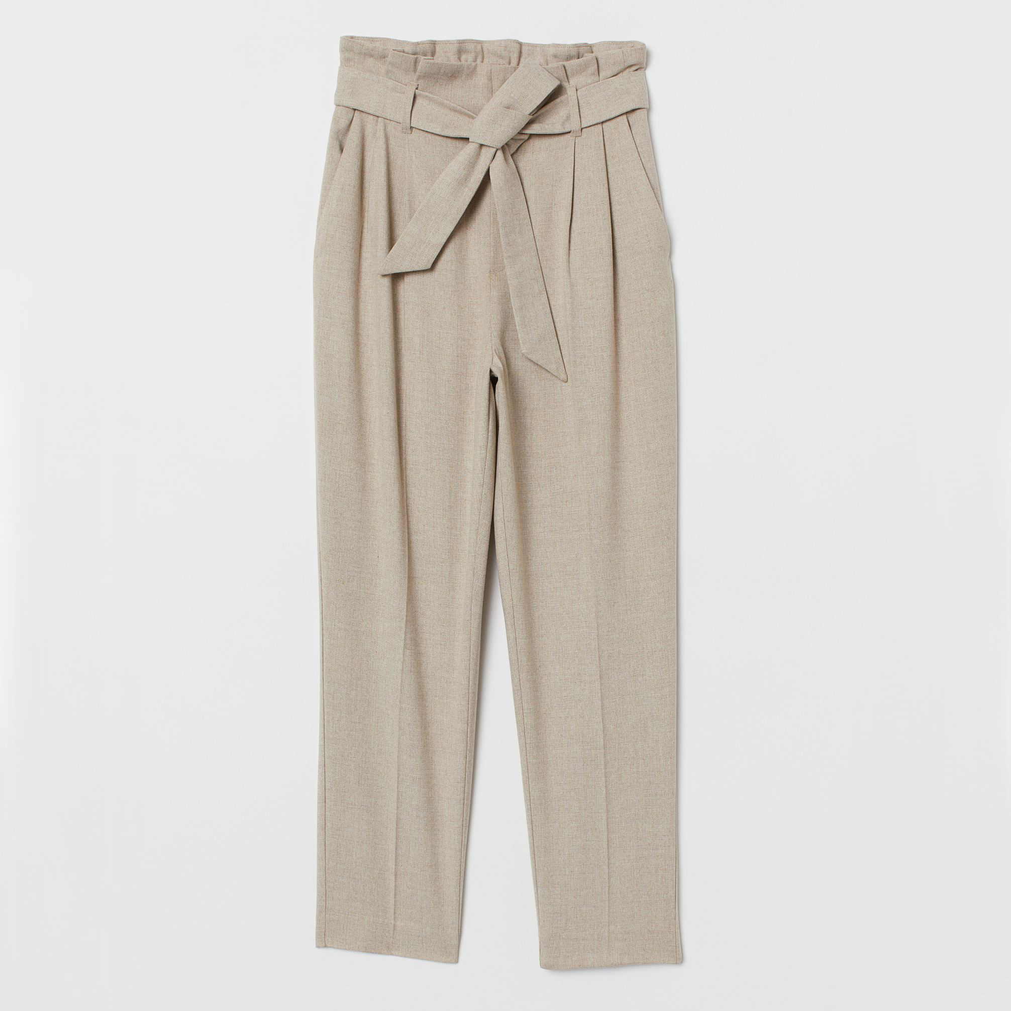 

Брюки H&M 604-7537370  Светло-бежевые, Брюки H&M 604-7537370 44 Светло-бежевые