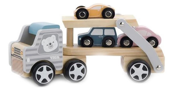 

Іграшкова машинка Viga Toys PolarB Автовоз (44014)