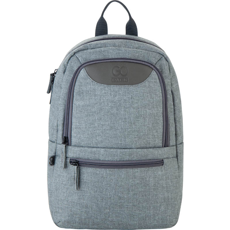 

Рюкзак для города GoPack Сity унисекс 37x24x9 10 л серо-зеленый (GO21-119S-1)