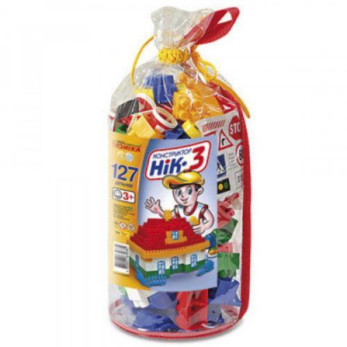 

Конструктор дитячий Юніка Нік 3 127 деталей (0781)