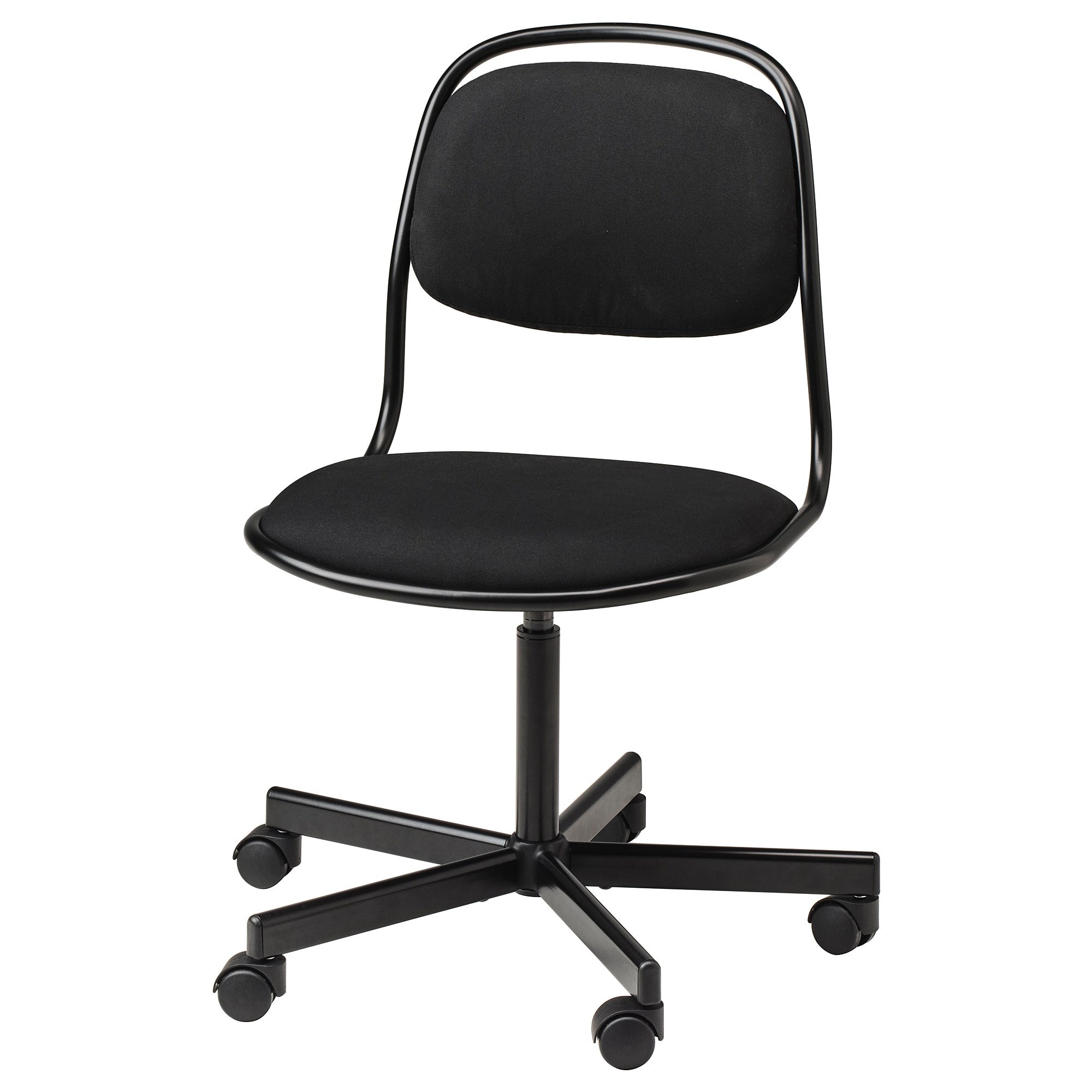 

Офісне крісло IKEA ORFJALL чорне/Vissle чорне (493.030.72)