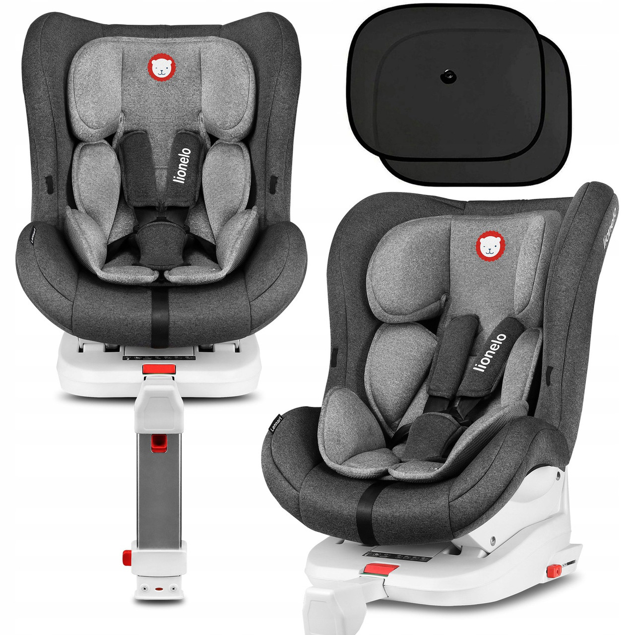 

Автокресло Lionelo Lennart Isofix Grey