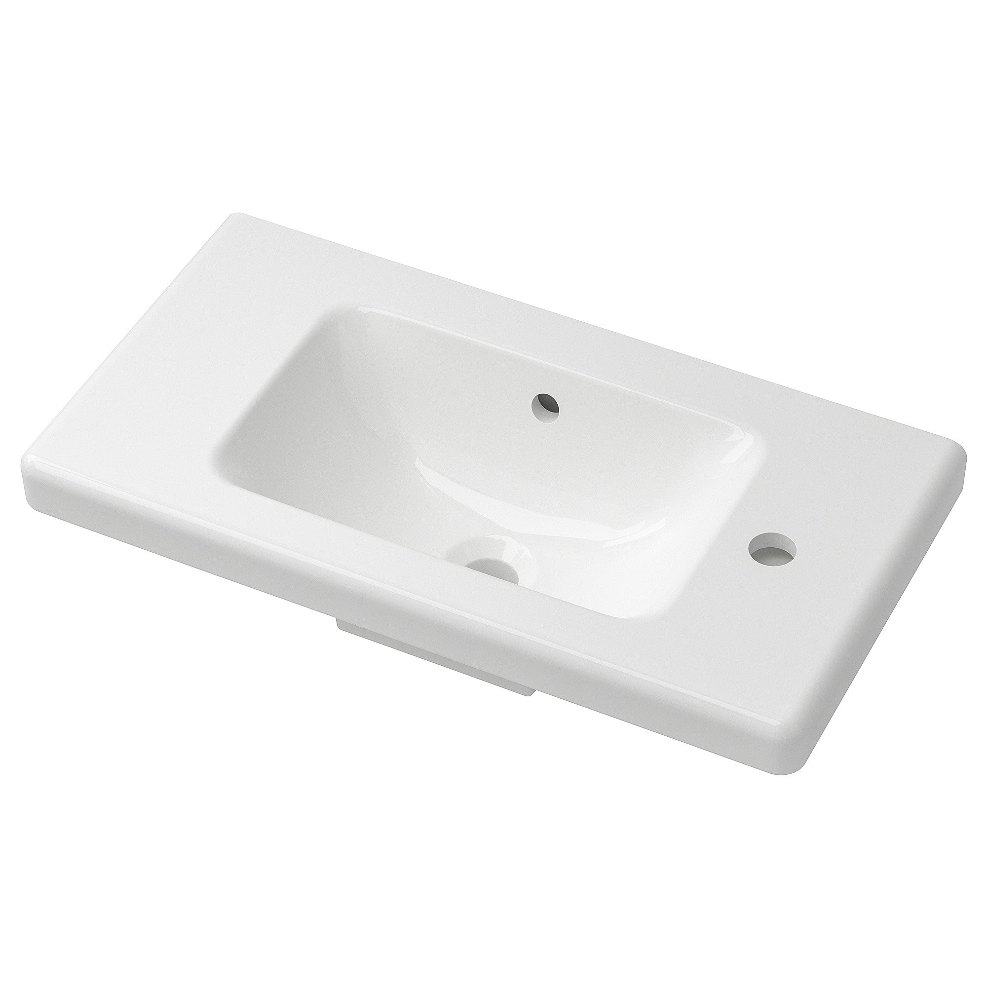 

Одинарна раковина IKEA TVALLEN 64х33х5 см (404.801.73)