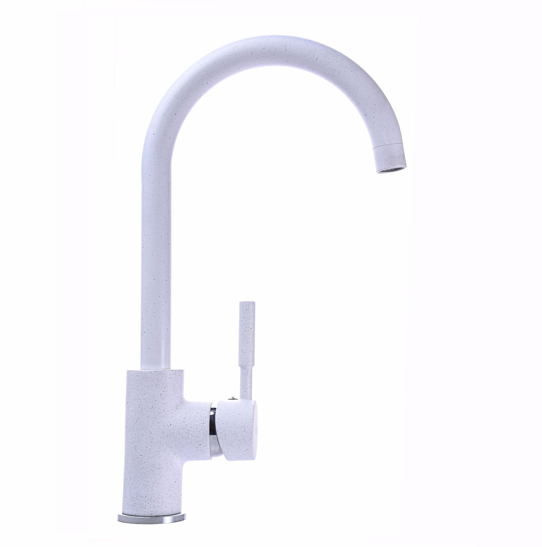 

Смеситель для кухни Globus Lux LAZER GLLR-0203S 7-WHITE белый