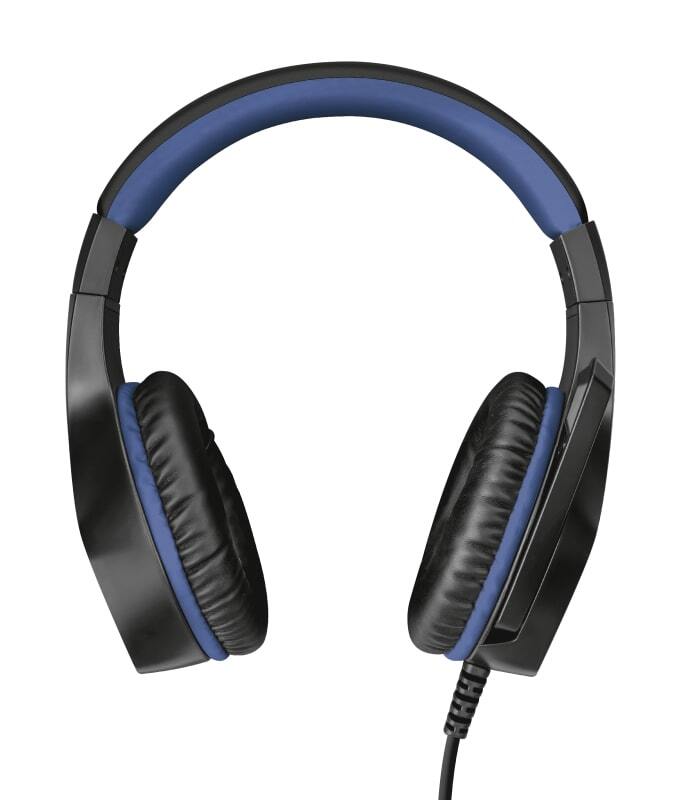 

Гарнитура Trust GXT 404B Rana Gaming Headset for PS4 3.5mm BLUE (23309)