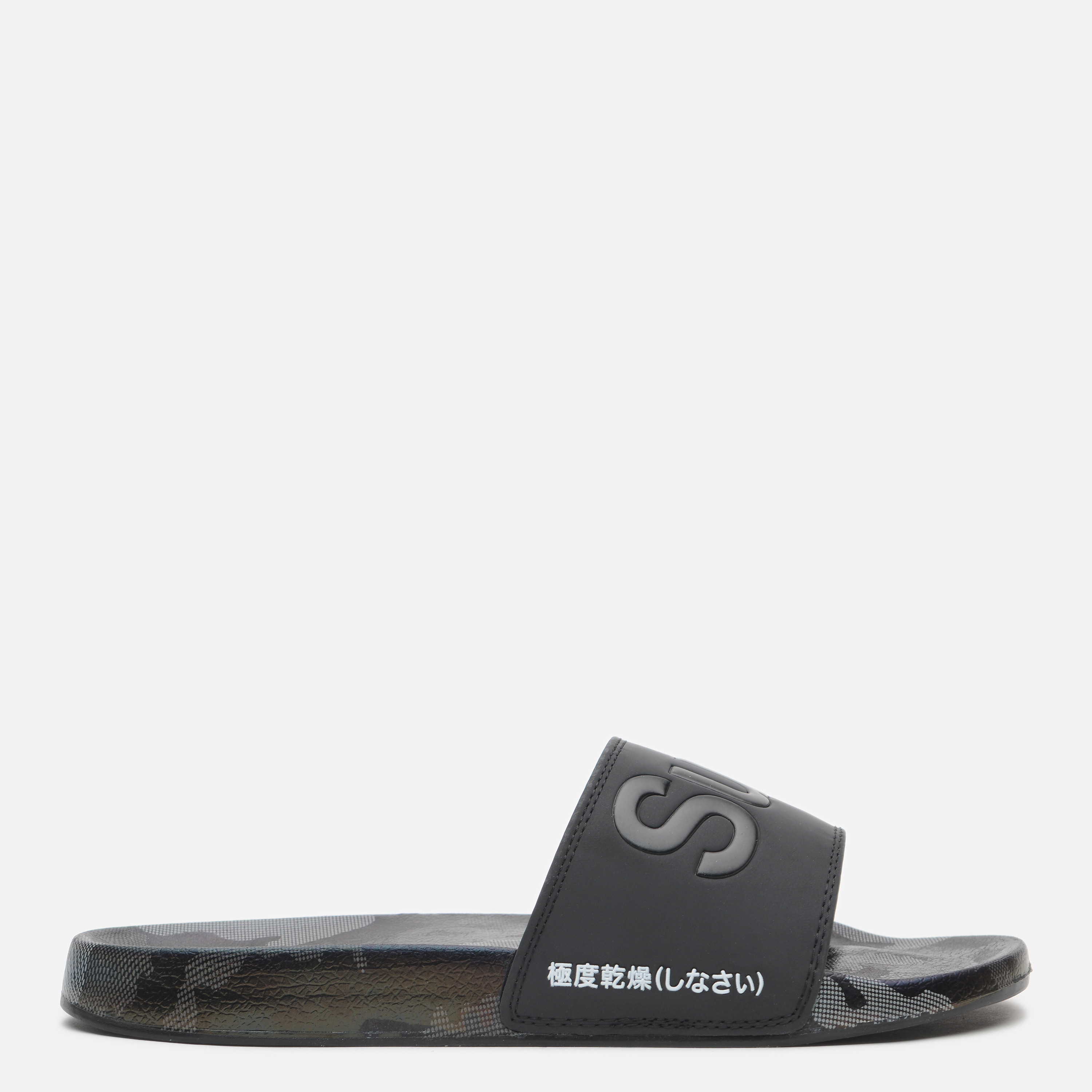 

Шлепанцы Superdry Aop Beach Slide MF3105ST-X2L 44-45 (L) 28.2-29 см Black 3M/Black/Mono Camo Dot