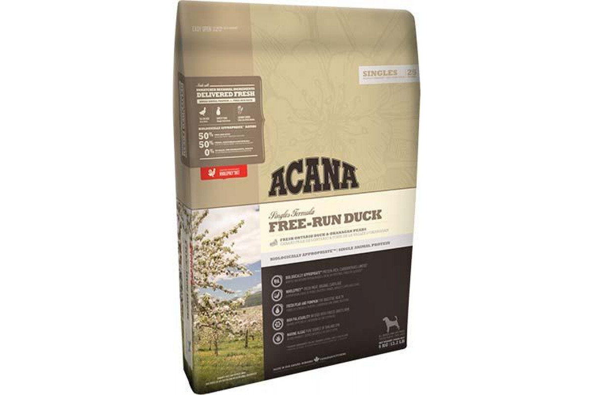 

Сухой корм ACANA Free-Run Duck 340 г
