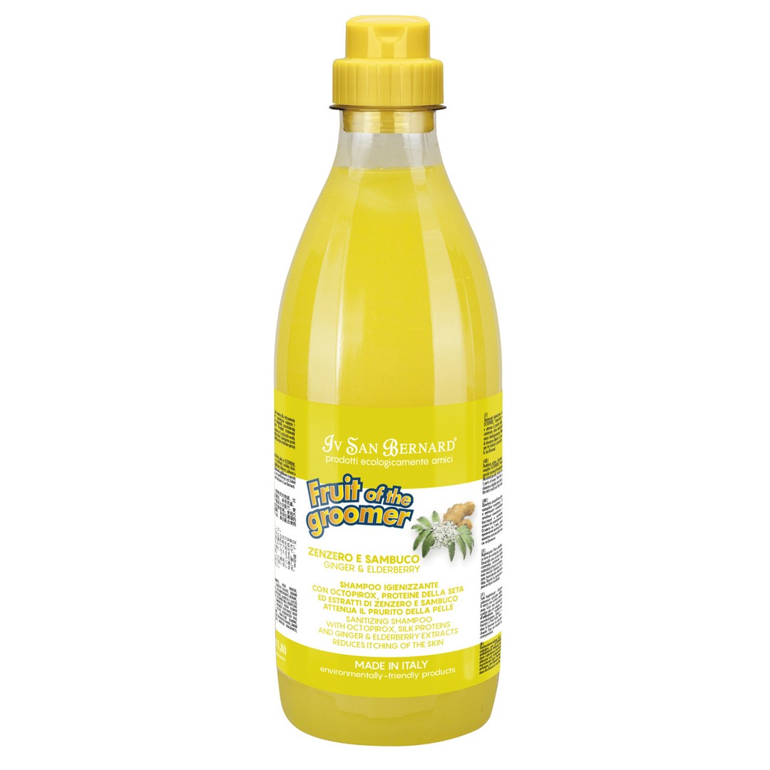 

Шампунь Iv San Bernard Ginger and Elderberry дезинфицирующий, с бузиной и имбирем, 500 мл