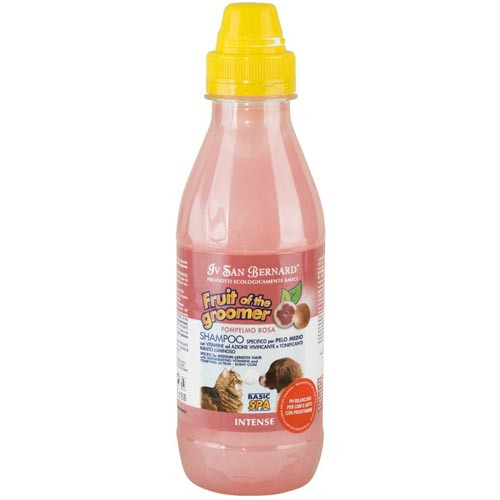 

Шампунь Iv San Bernard Pink Grapefruit для средней шерсти, с грейпфрутом и Витамином В6, 500 мл