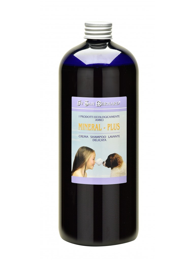 

Шампунь Iv San Bernard Mineral Plus Cream кот/собака , для воспаленной кожи, 1л