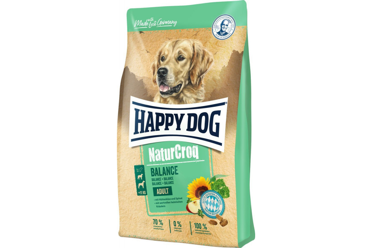

Сухой корм Happy Dog Adult NaturCroq Balance для взрослых собак с повышенной потребностью в энергии 4 кг