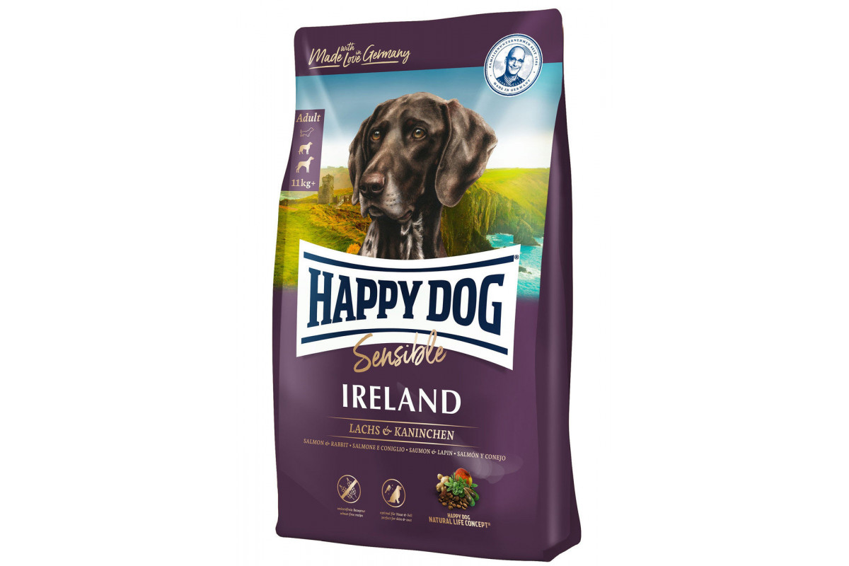 

Сухой корм Happy Dog Supreme Sensible Ireland для взрослых собак от 11 кг с проблемами кожи и шерсти 12.5 кг