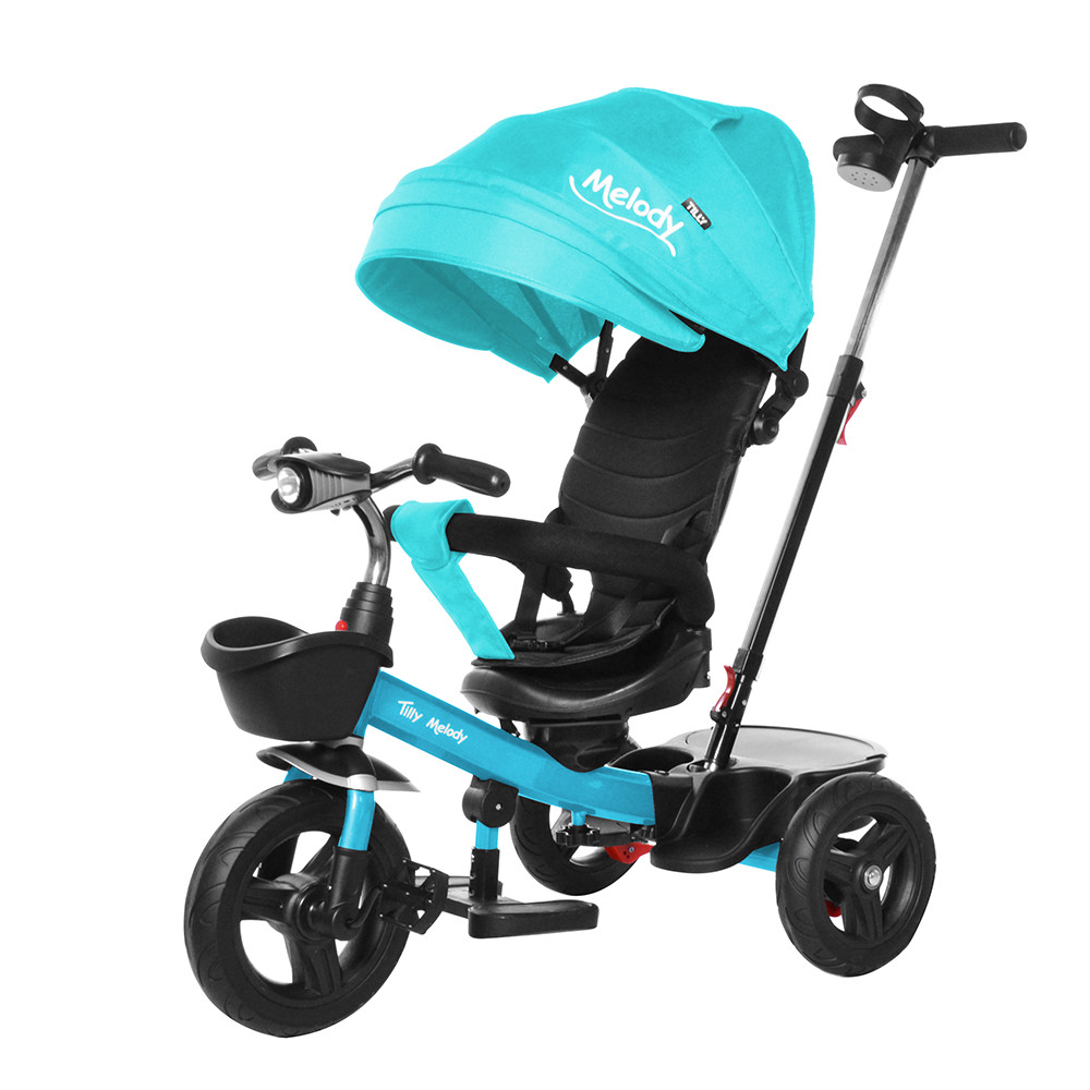 

Велосипед триколісний TILLY Melody T-385 Бірюзовий