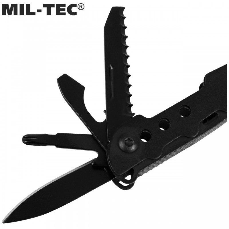 

Мультитул Mil-tec 9 функций цвет черный (15406100)