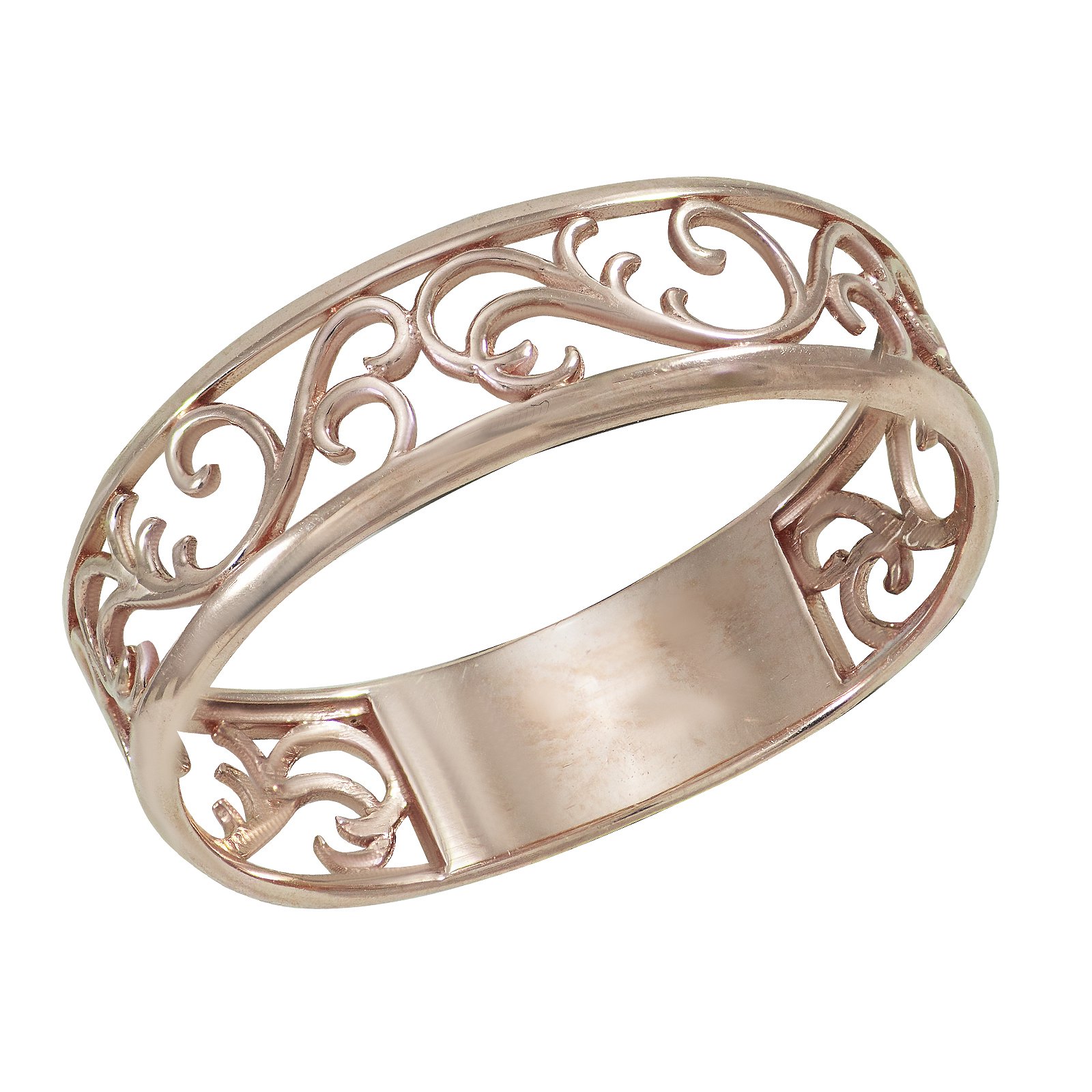 

Кольцо из красного золота 1751170, размер 18