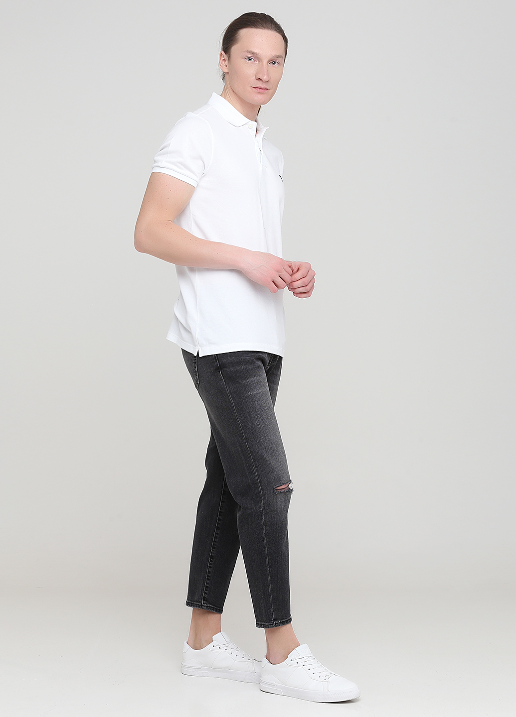 

Джинсы Stretch Taper Abercrombie & Fitch AF8148M 30/32 Темно-серый