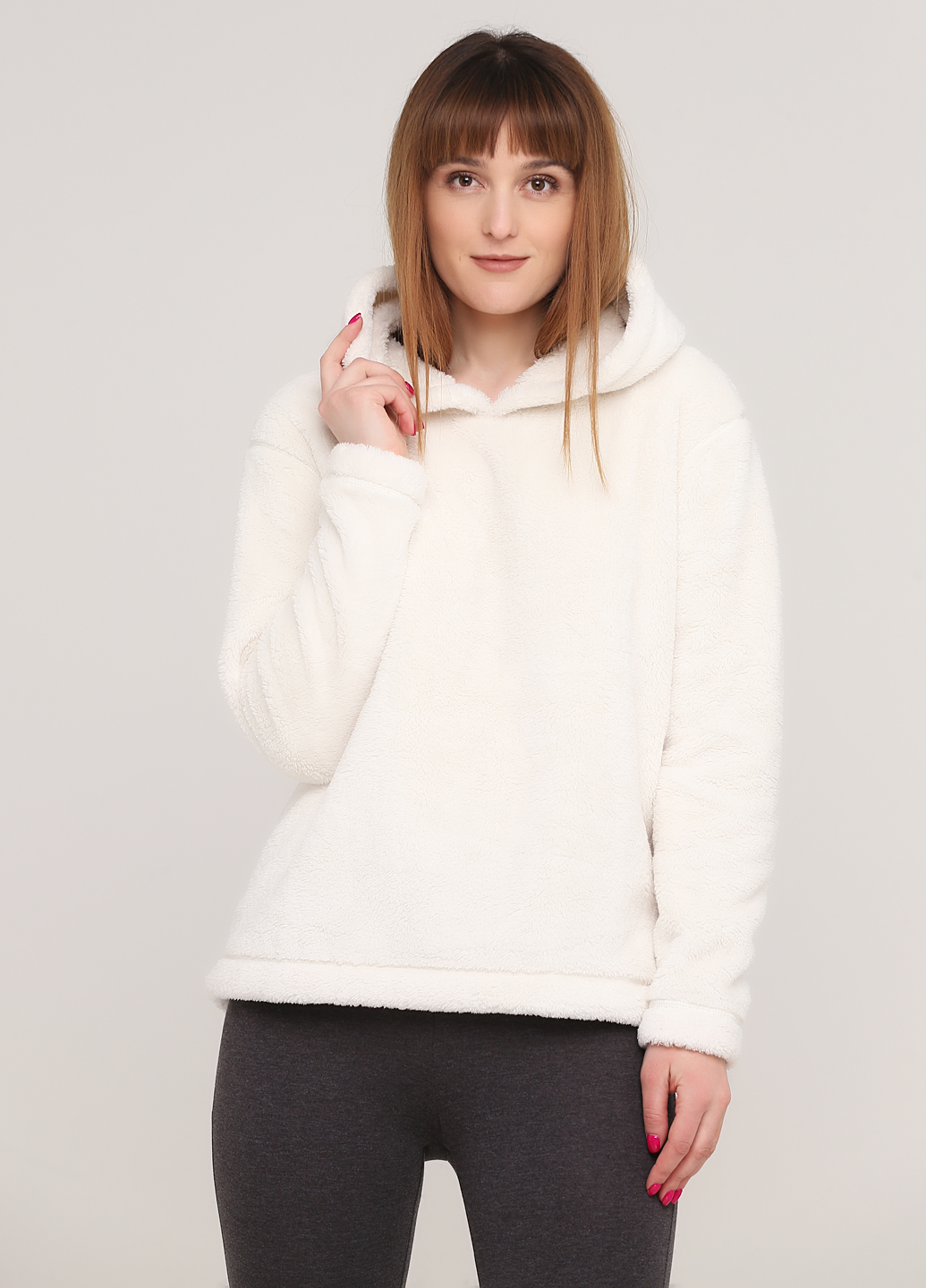 

Толстовка женская - толстовка Abercrombie & Fitch AF8137W M Молочный
