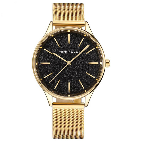 

Часы Mini Focus MF0044L Gold-Black Shine