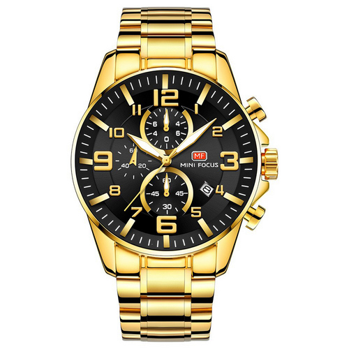 

Часы Mini Focus MF0278G Gold-Black