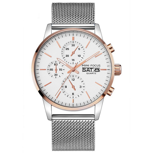 

Часы Mini Focus MF0180G Silver-Cuprum