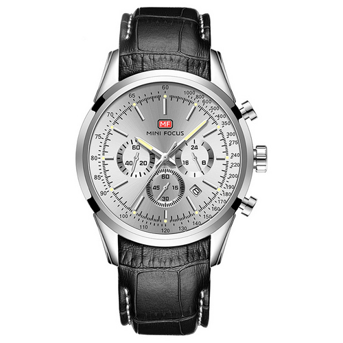 

Часы Mini Focus MF0116G Silver-Black