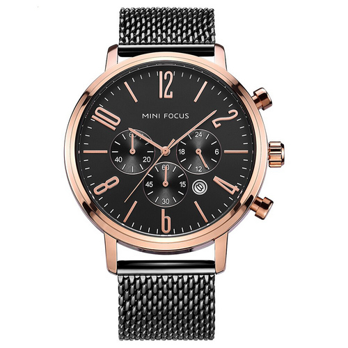 

Часы Mini Focus MF0183G Black-Cuprum-Black