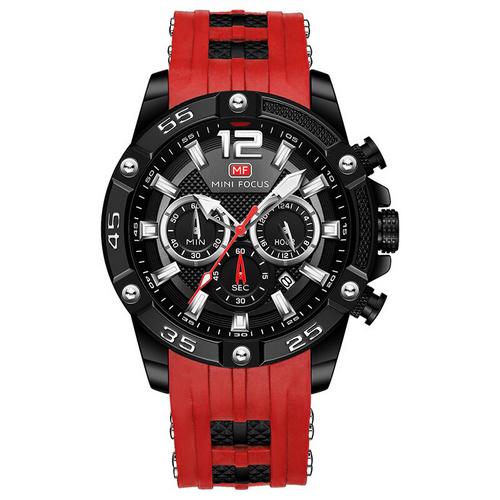

Часы Mini Focus MF0349G Red-Black-White