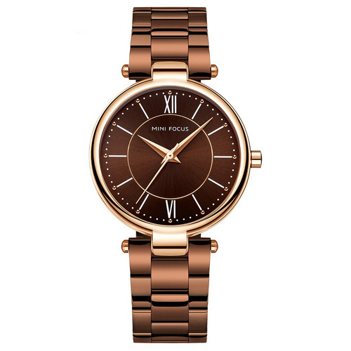 

Часы Mini Focus MF0189L Brown-Cuprum