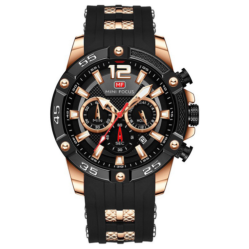

Часы Mini Focus MF0349G Black-Cuprum