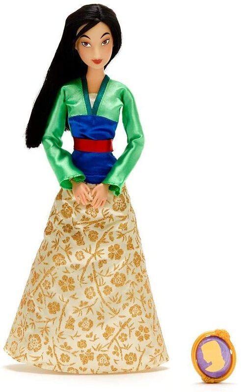 

Классическая кукла Дисней Мулан с кулоном - Mulan Classic Doll with Ring