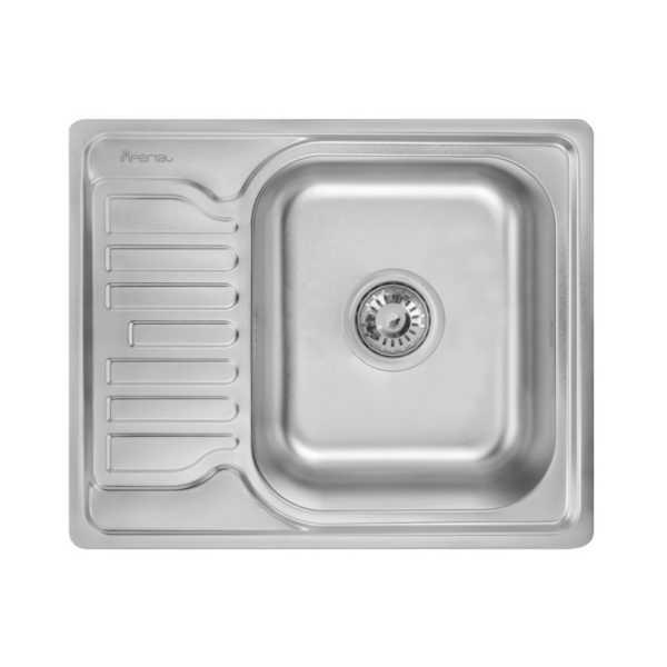 

Мойка кухонная Imperial 58х48 см врезная матовая нержавейка IMP5848 SATIN