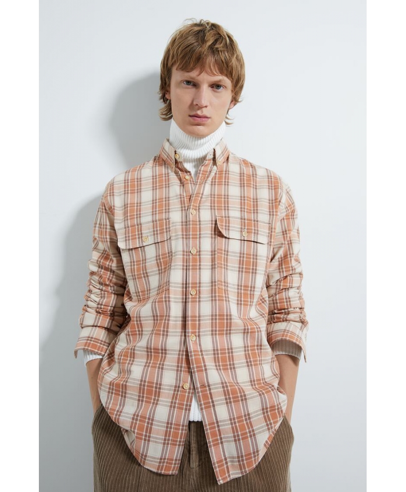 

Сорочка ZARA 35947 S Бежевий