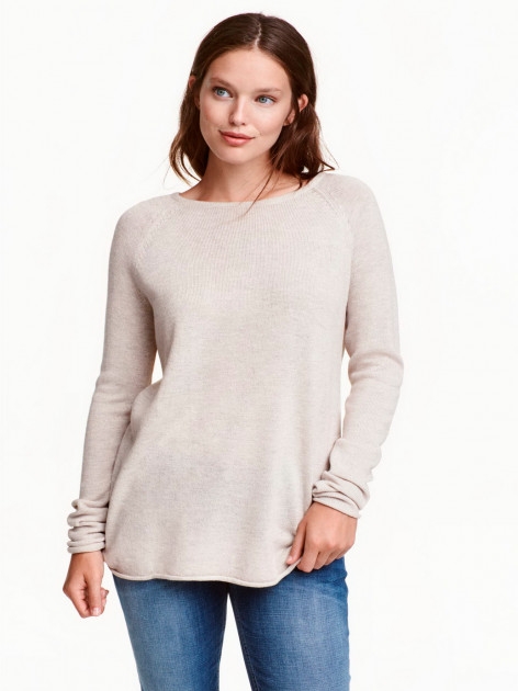 

Кофта H&M 27951 L Бежевий