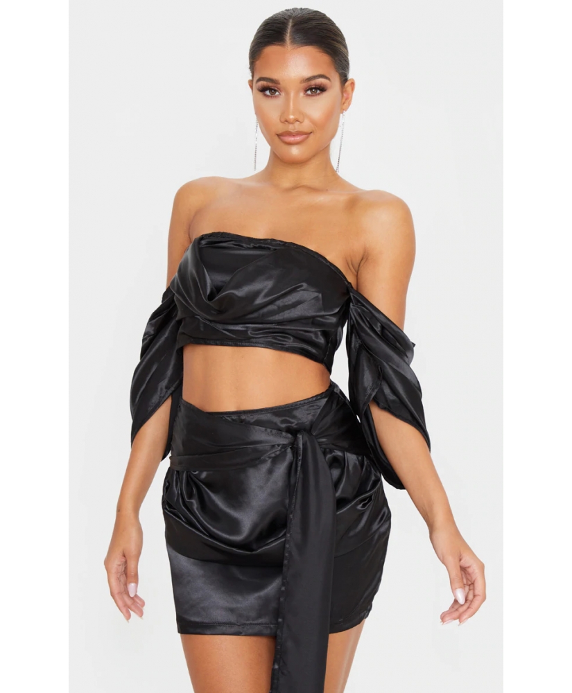 

Спідниця PrettyLittleThing CMF8205  Чорний, Спідниця PrettyLittleThing CMF8205 38 Чорний