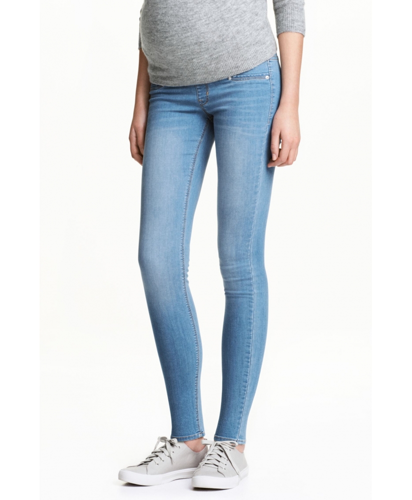 

Джинси для вагітних H&M HM0300024 46 Блакитний