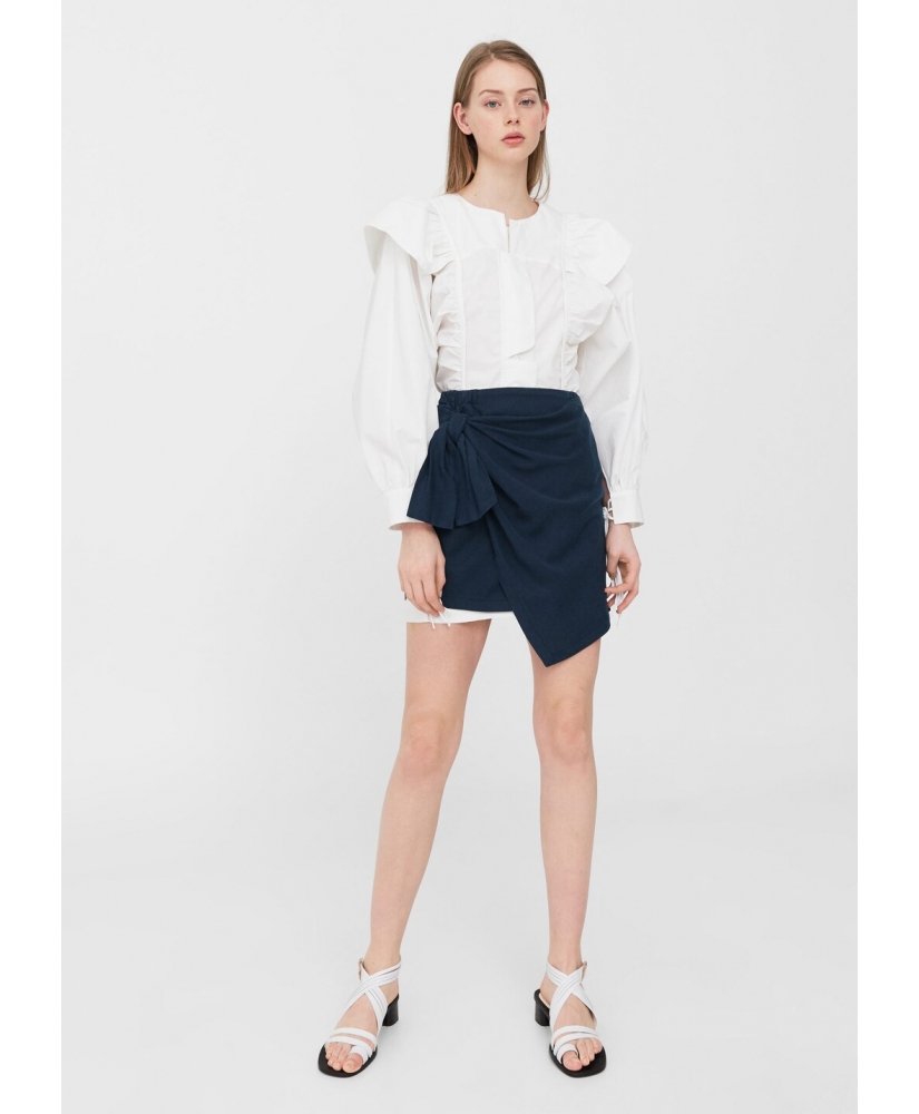 

Спідниця MANGO МNG81065621 M Синiй