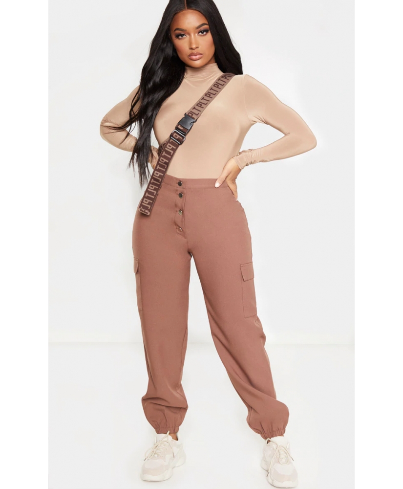 

Штани PrettyLittleThing CME1671 36 Бежевий